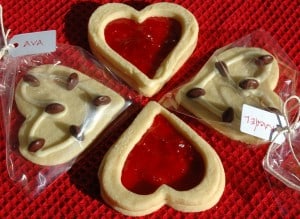 Valentine cookies