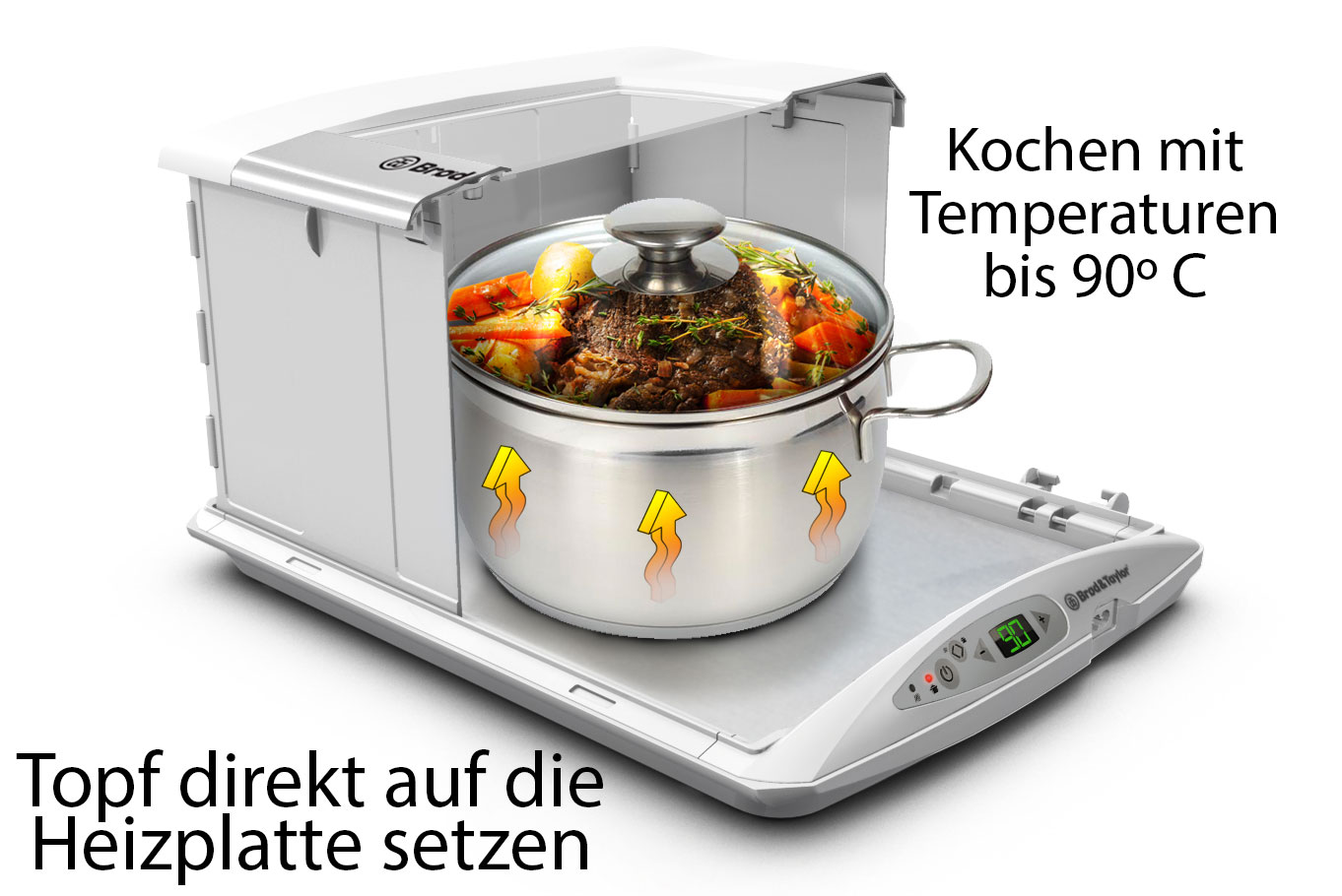 Brod & Taylor Folding Proofer & Slow Cooker Reviews Brod & Taylor Folding Proofer & Slow Cooker (FP-205) - Brod & Taylor