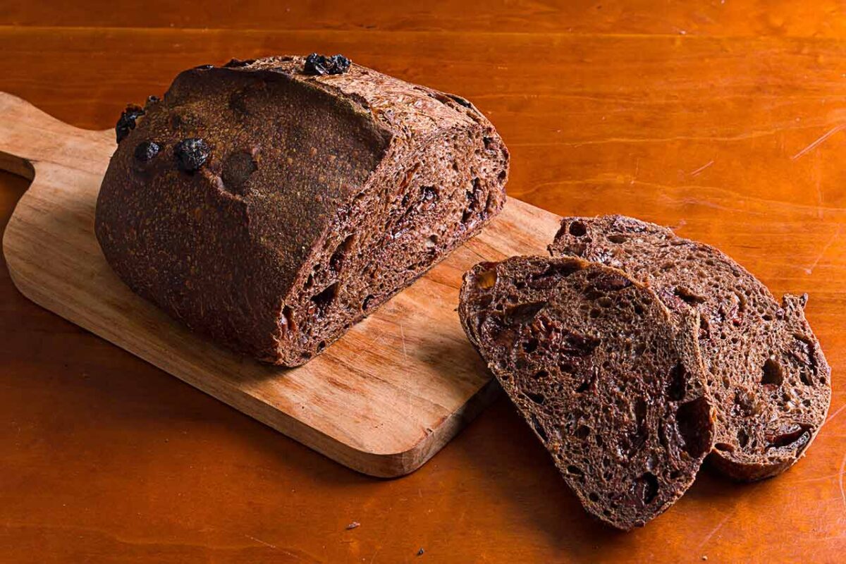 Schokoladen Kirsch Sauerteig Brot Anleitung Rezept