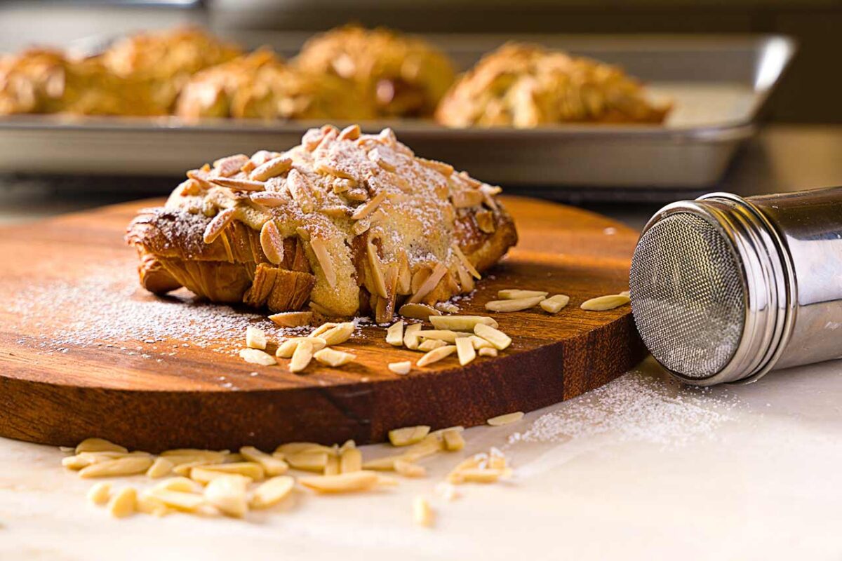 Mandelcroissants Rezept zum selber machen